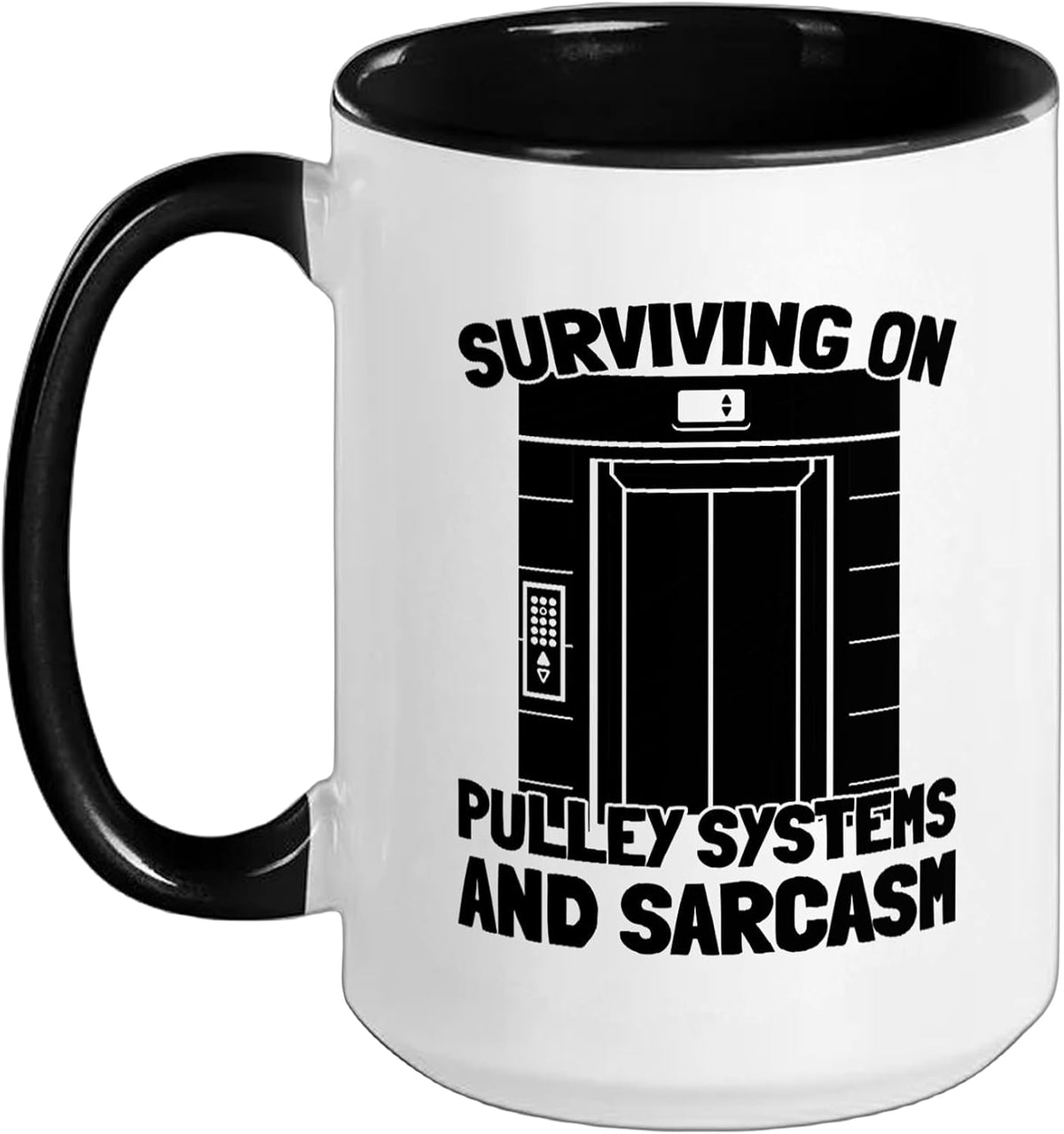 Mechanical Installation Safety Standards Elevator Ceramic Mug