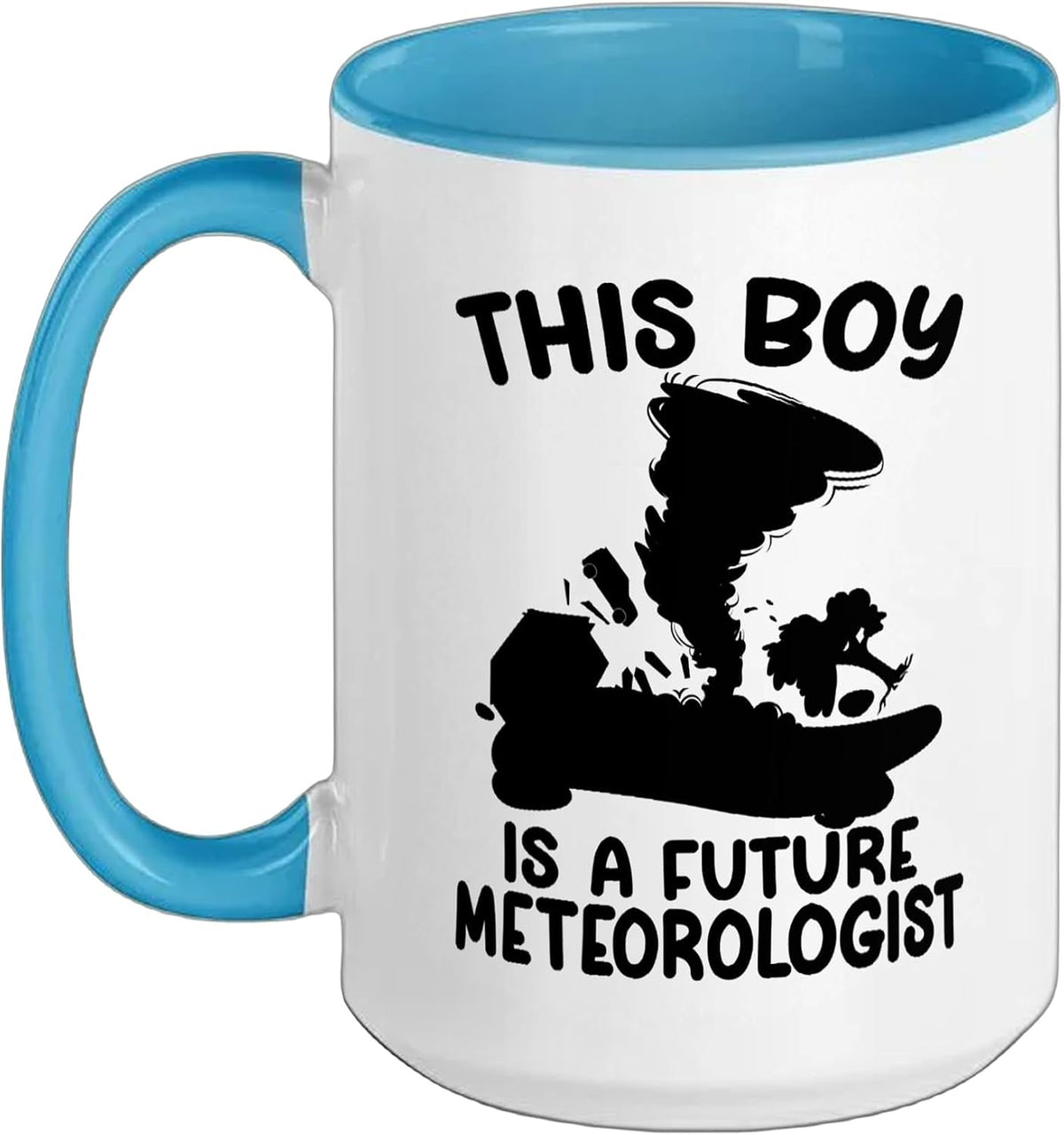 Boy Is Future Meteorologist Meteorology Kids Meteorologist Ceramic Mug