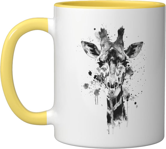 Giraffe Watercolor Ceramic Mug