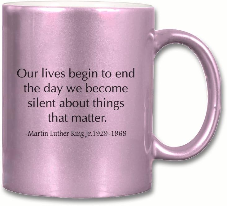 Martin Luther King Jr Funny Spiritual Coffee Tea Ceramic Ceramic Mug