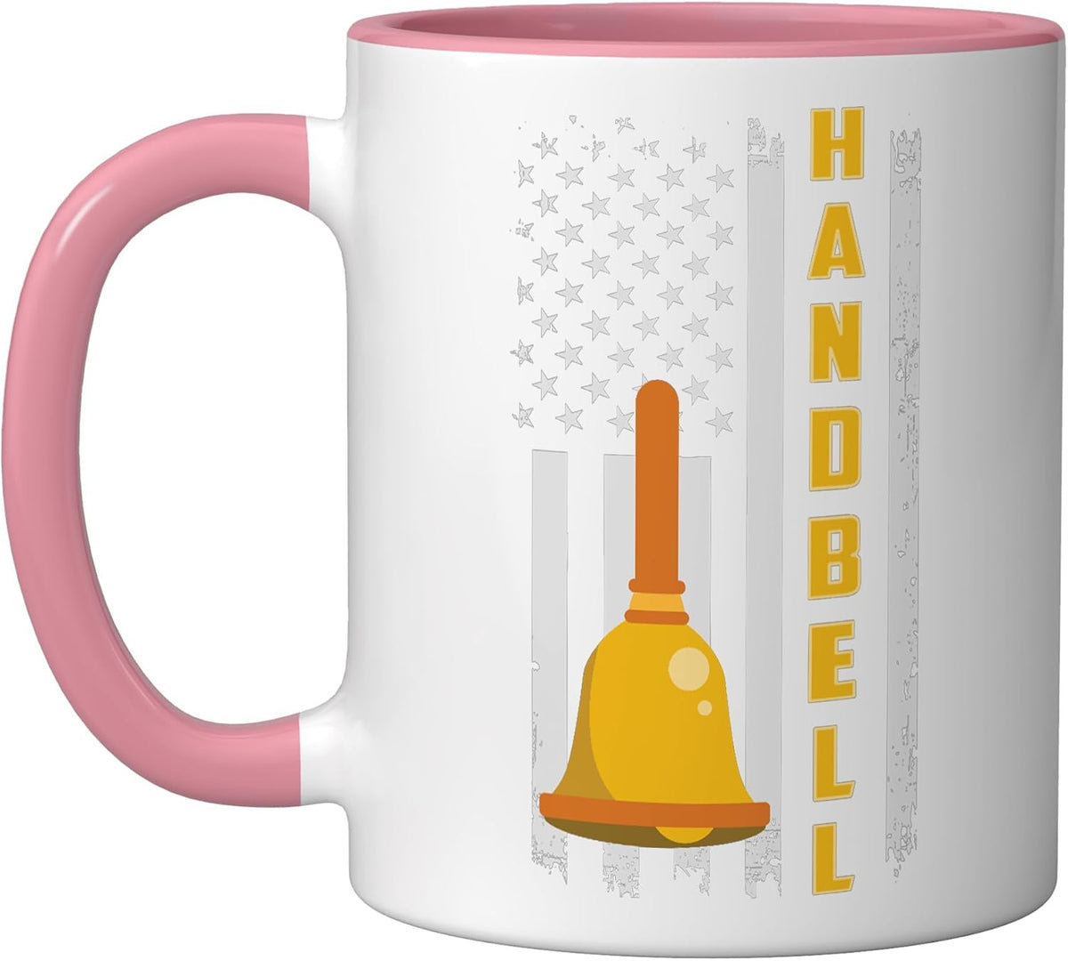 Harmonic Handbells Ringing Ensemble America Handbell Ceramic Mug