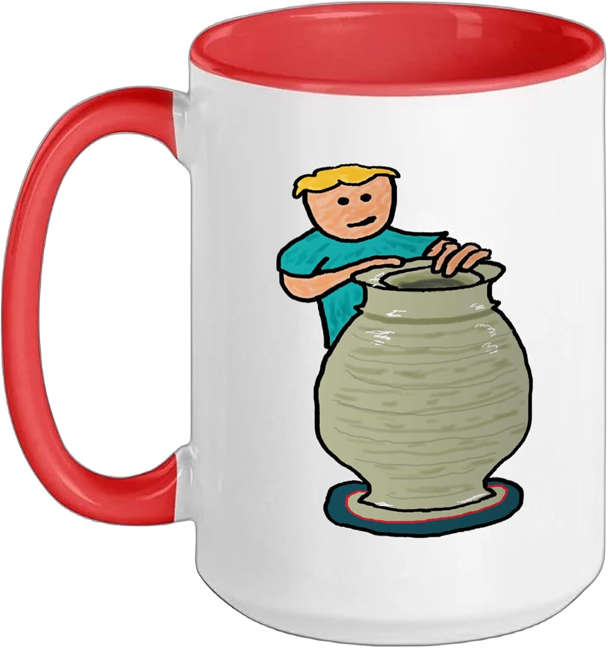 Pottery Making Ceramic Mug