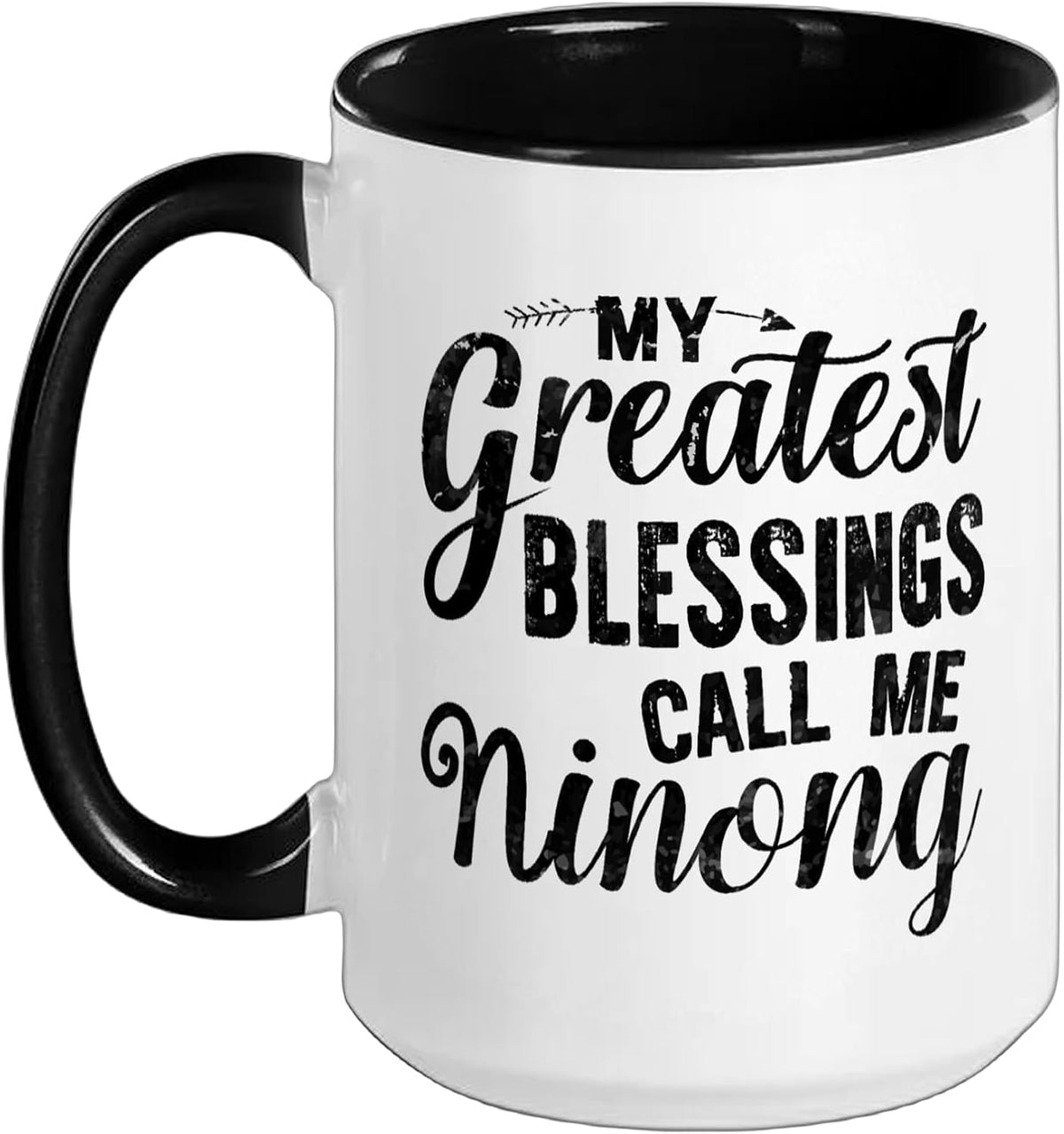 My Greatest Blessings Call Me Ninong Vintage Grandpa Ceramic Mug