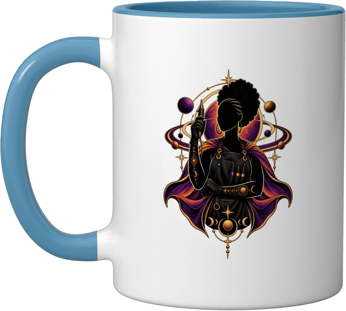 Cosmic Tattoo Artist Celestial Ink Tattooer Ceramic Mug