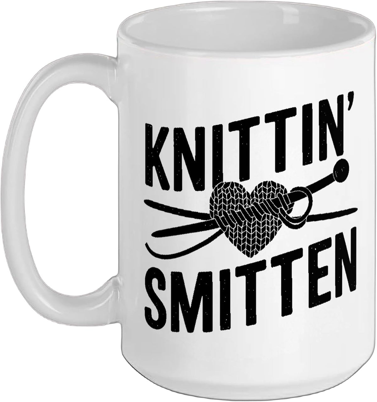 Knittin Smitten - Knitting Ceramic Mug