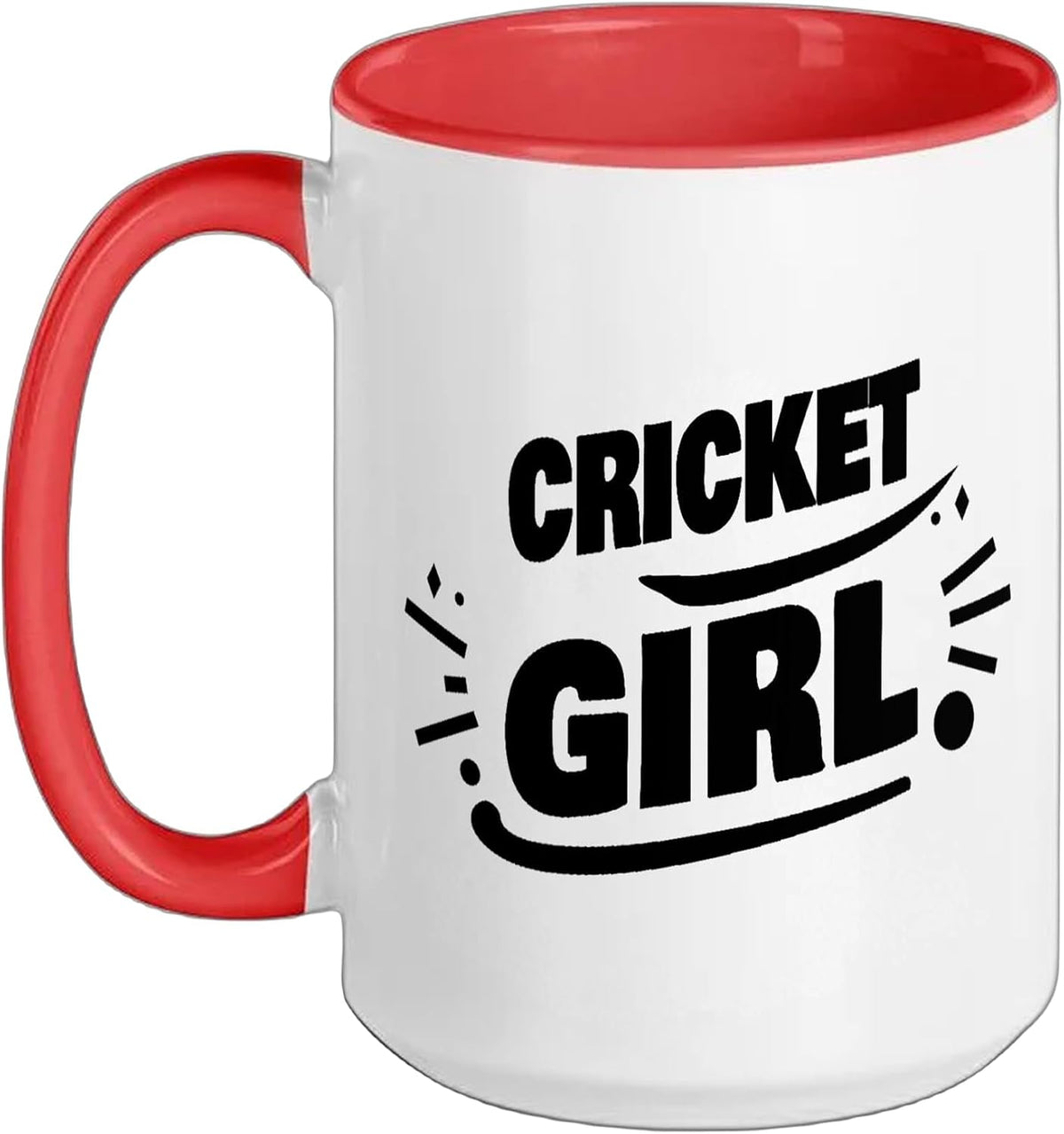 Cricket Girl - Cricket Player Ceramic Mug