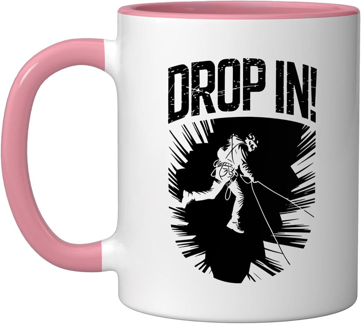 Canyoneering Rappel Descent Red Rock Canyon Drop Ceramic Mug