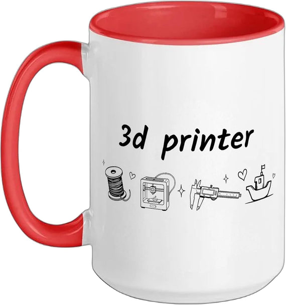 3d Printer Maker Hobbyist Additive Rapid Fdm Resin Ceramic Mug