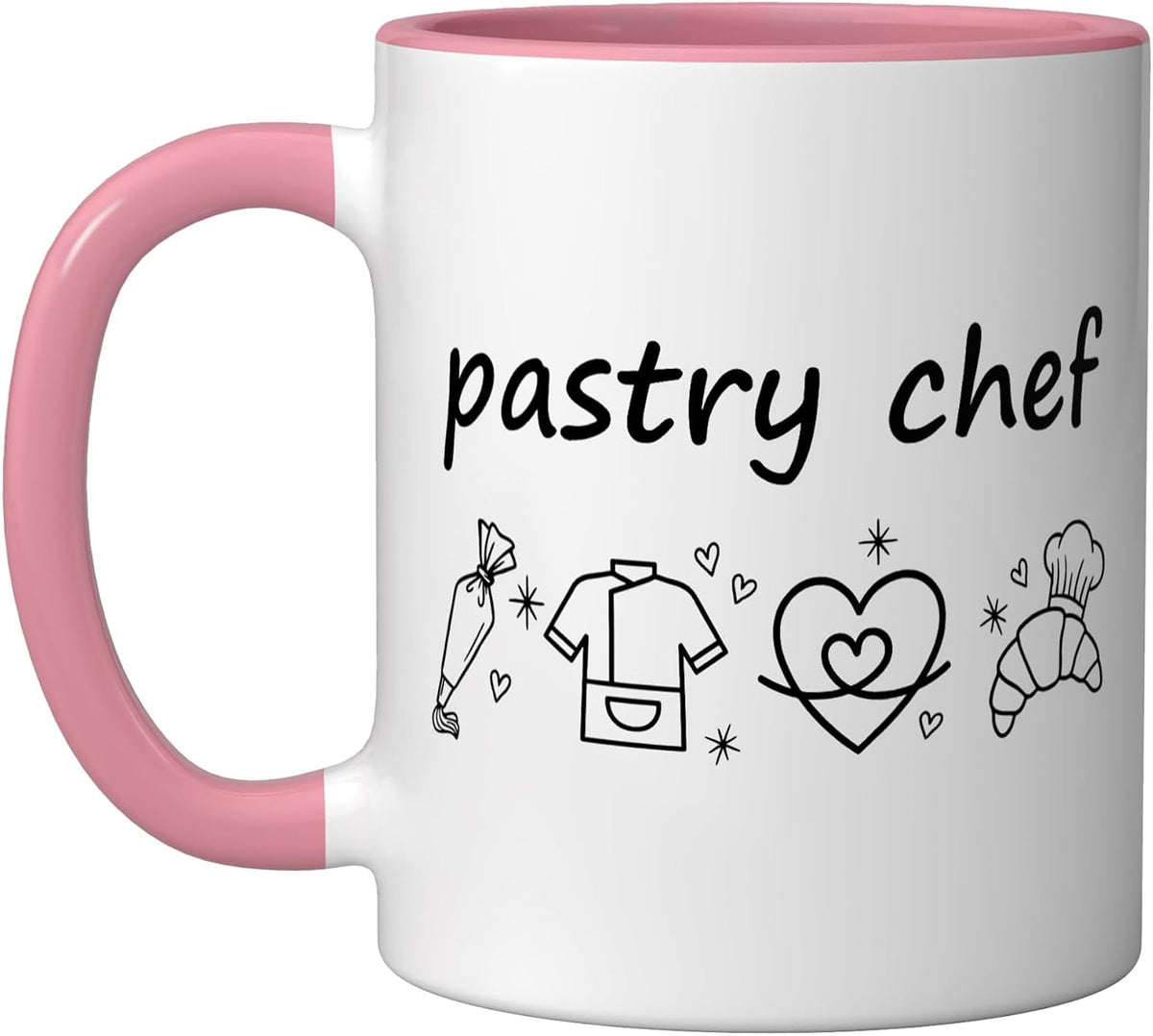 Pastry Chef Pastry Cooks Patissier Artist Arts Cook Ceramic Mug