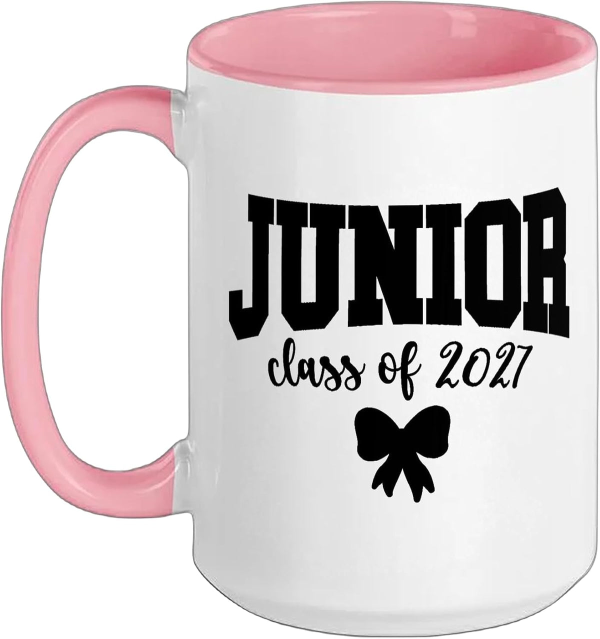 Junior Class Of 2027 Coquette Junior 2027 Graduation Ceramic Mug