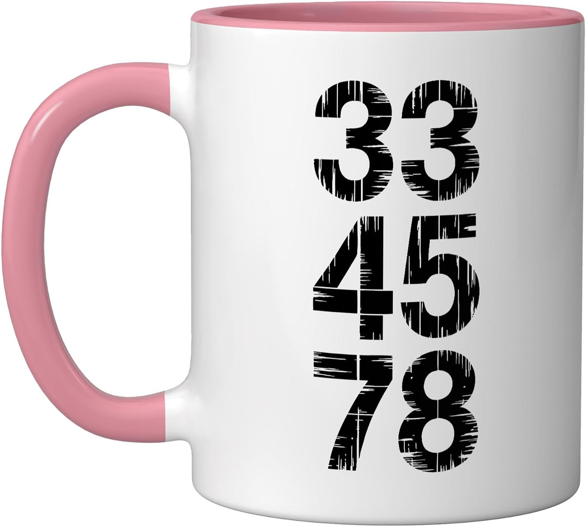 Vinyl Record Collector 33 45 78 Turntable Music Ceramic Mug