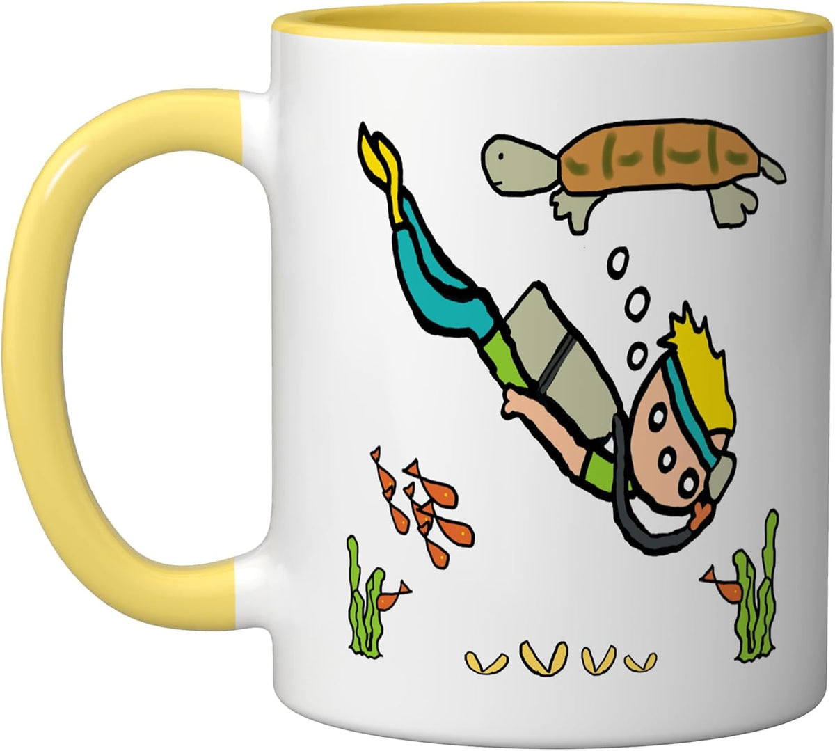 Scuba Diving Ceramic Mug