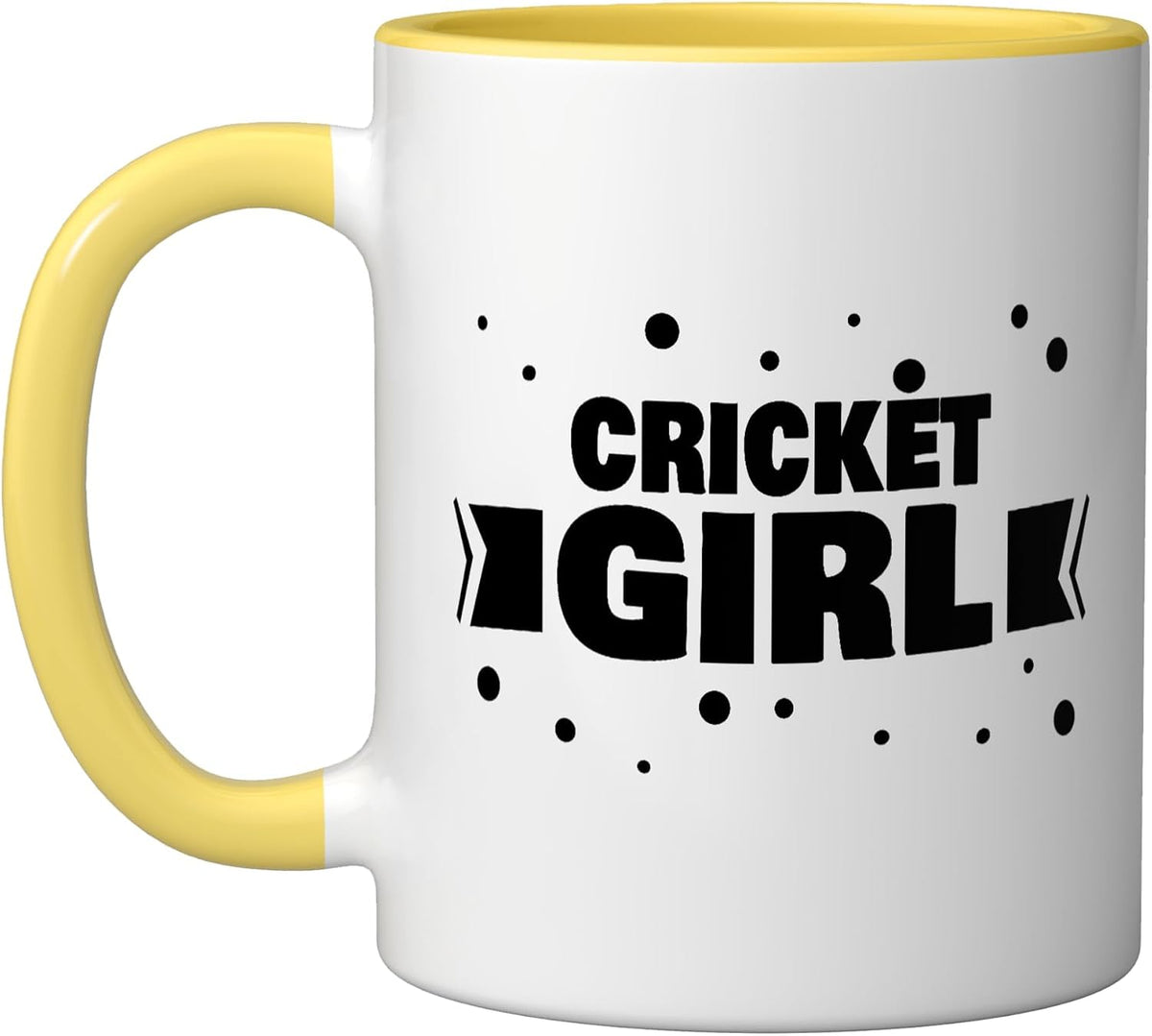 Cricket Girl - Cricket Player Ceramic Mug