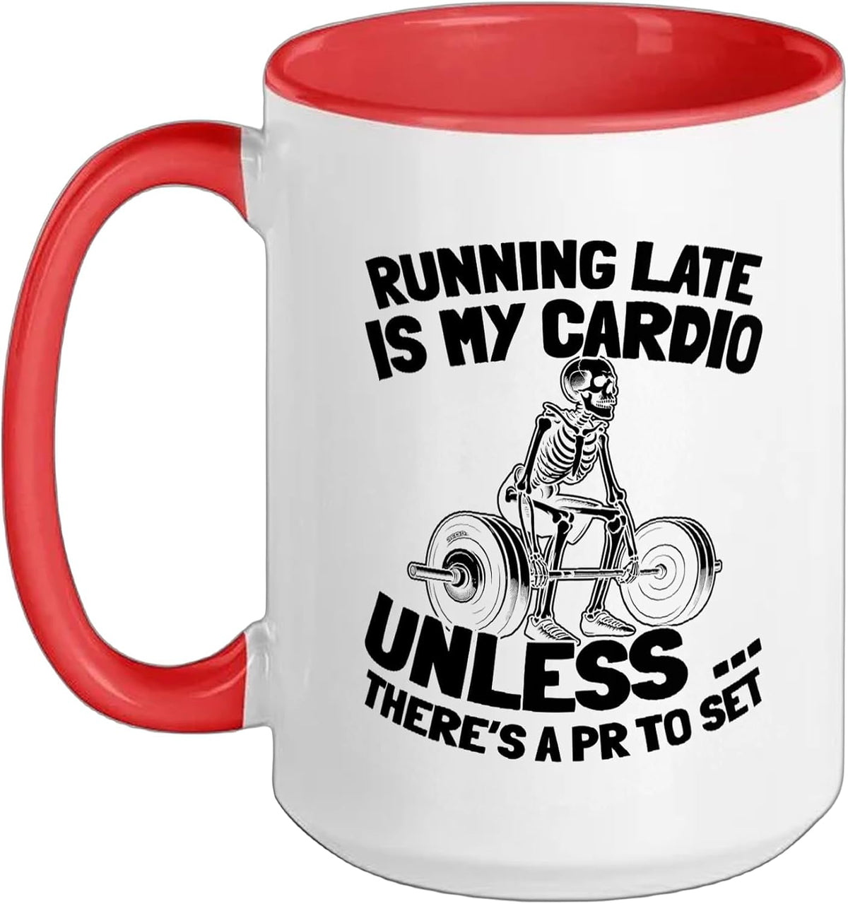 Weightlifting - Bar Lifting Weights Weightlifter Ceramic Mug