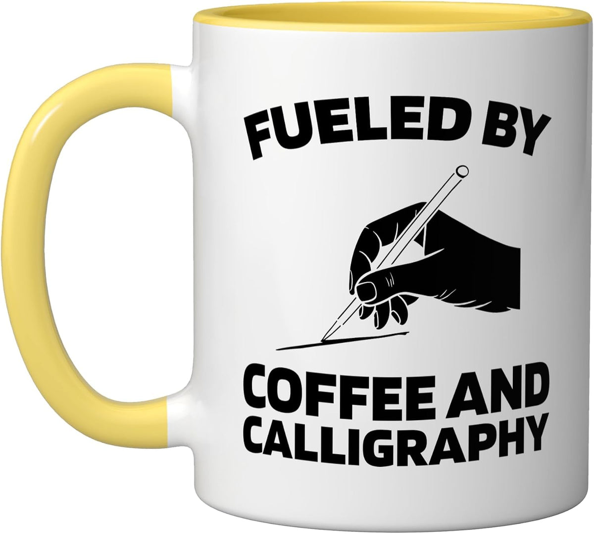 Penmanship - Handwriting Art Calligraphy Ceramic Mug