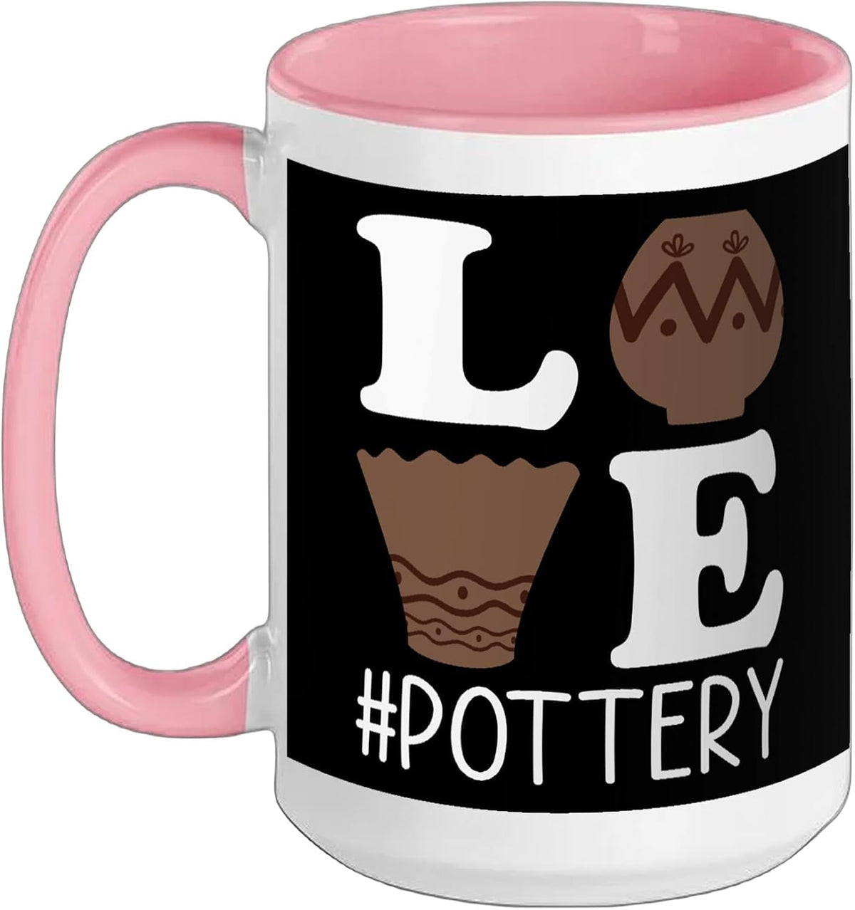 Ceramics Artist - Love Pottery Funny Clay Pottery Gifts Ceramic Mug