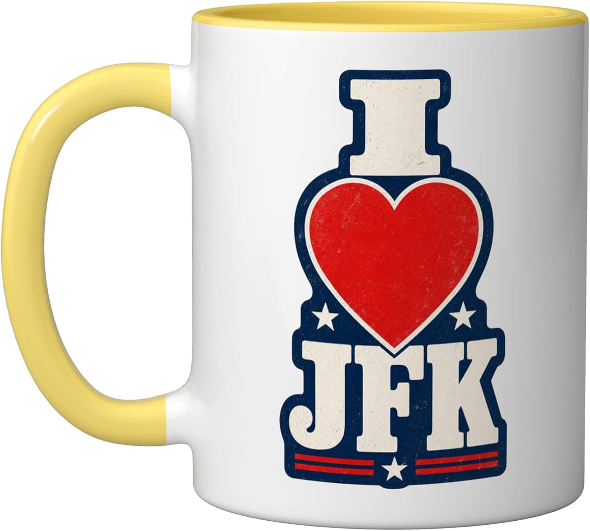I Love Jfk, President Of Usa American History Ceramic Mug