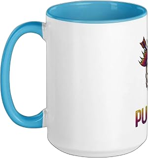 Punk Rock Skull Mohawk Alternative Underground Art Ceramic Mug