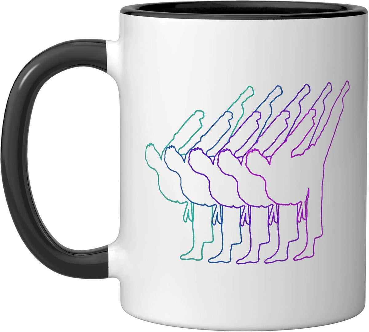 Taekwondo Karate Kung Fu Mma Martial Arts Fighter Ceramic Mug