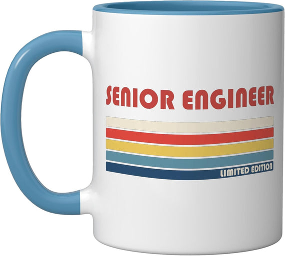 Senior Engineer Engineering Techretro Vintage Ceramic Mug