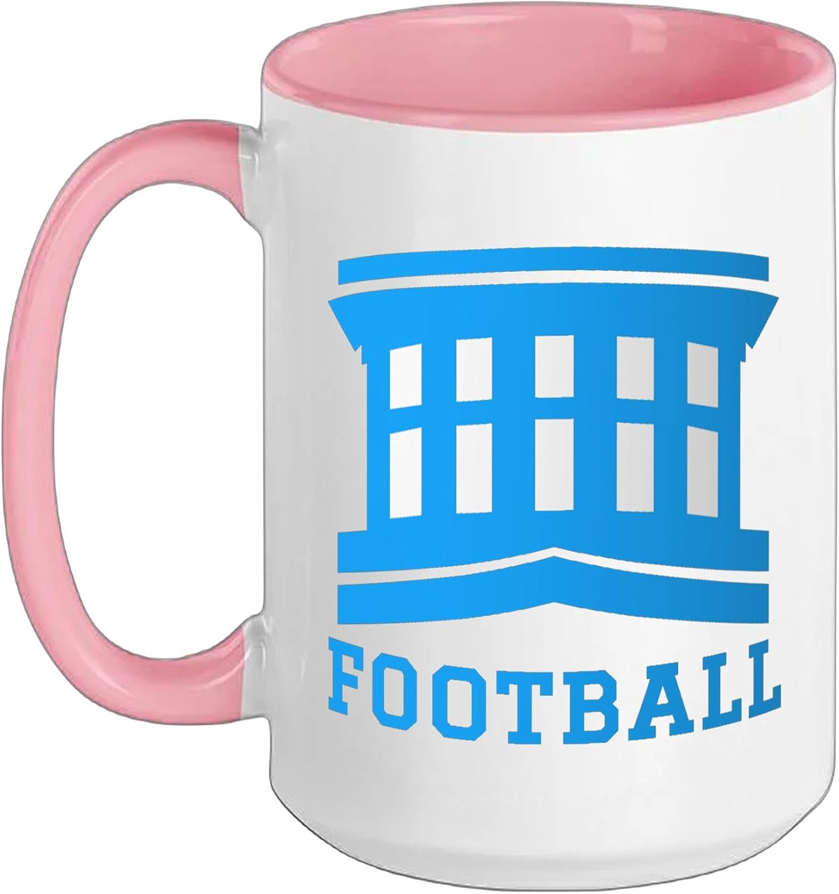 Capital City Career Logo Football Ceramic Mug