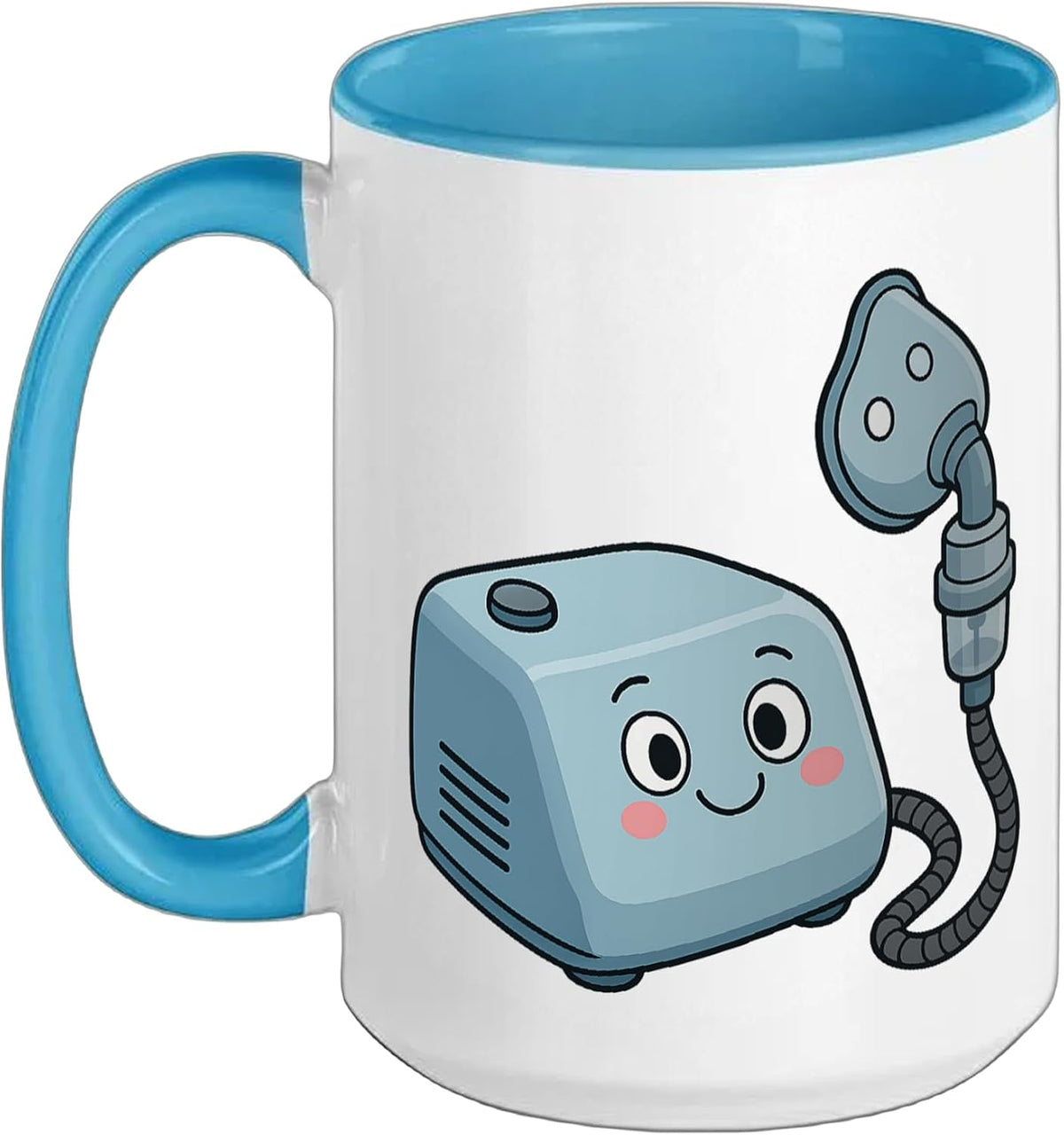 Nebulizer Respiratory Therapist Therapy Ceramic Mug