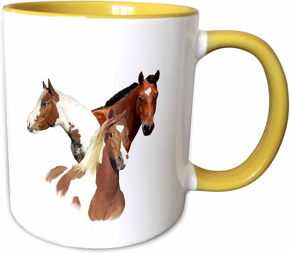 Horses Ceramic Mug