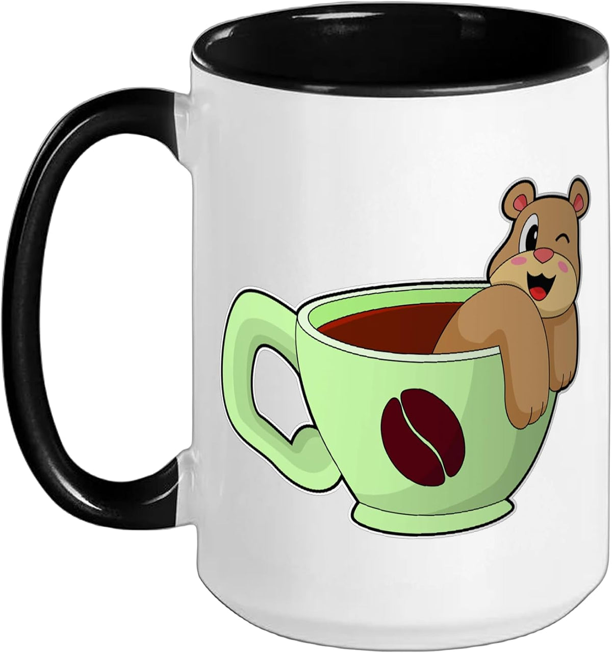 Bear Coffee Ceramic Mug