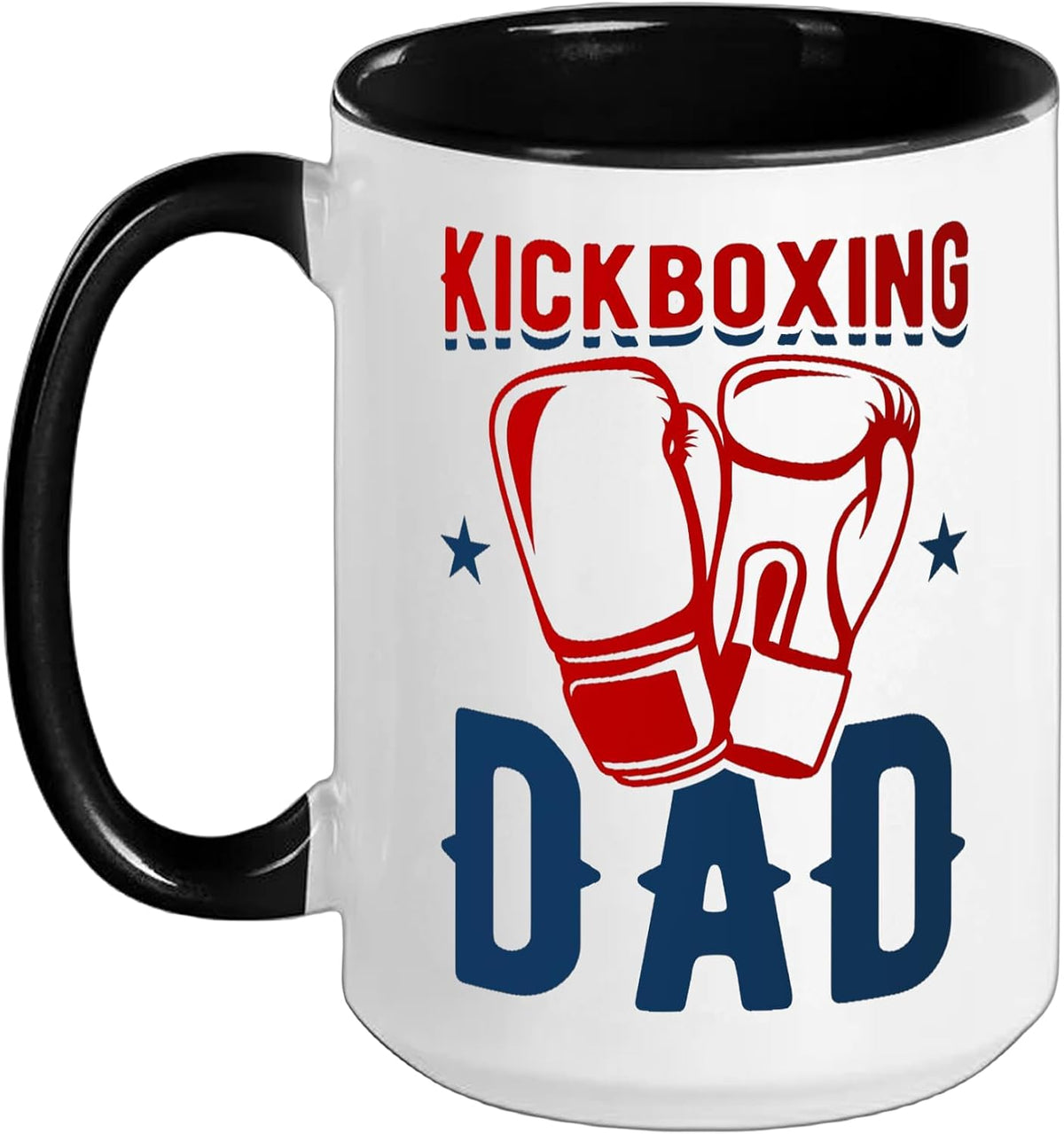 Kickboxing Dad Boxing Gloves Coach Gift Ceramic Mug