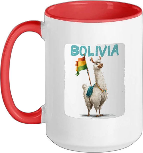 Cool Bolivia Llama Colors Costume Mug