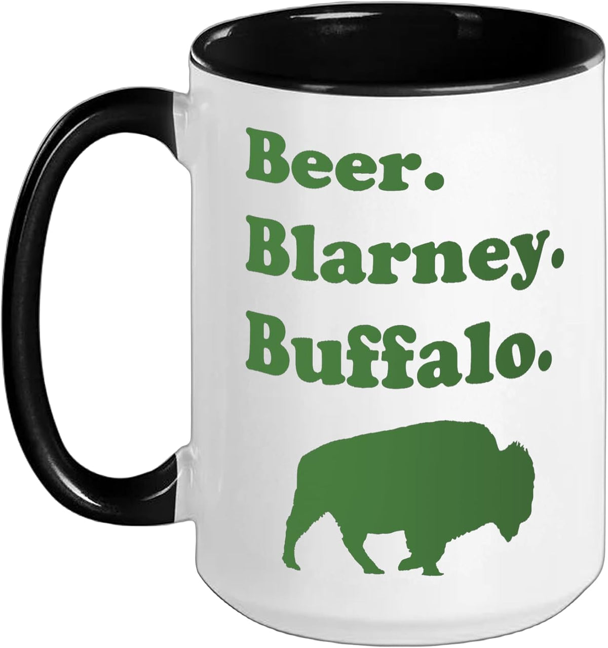 Beer Blarney Buffalo St Patricks Day Buffalo Ny Ceramic Mug