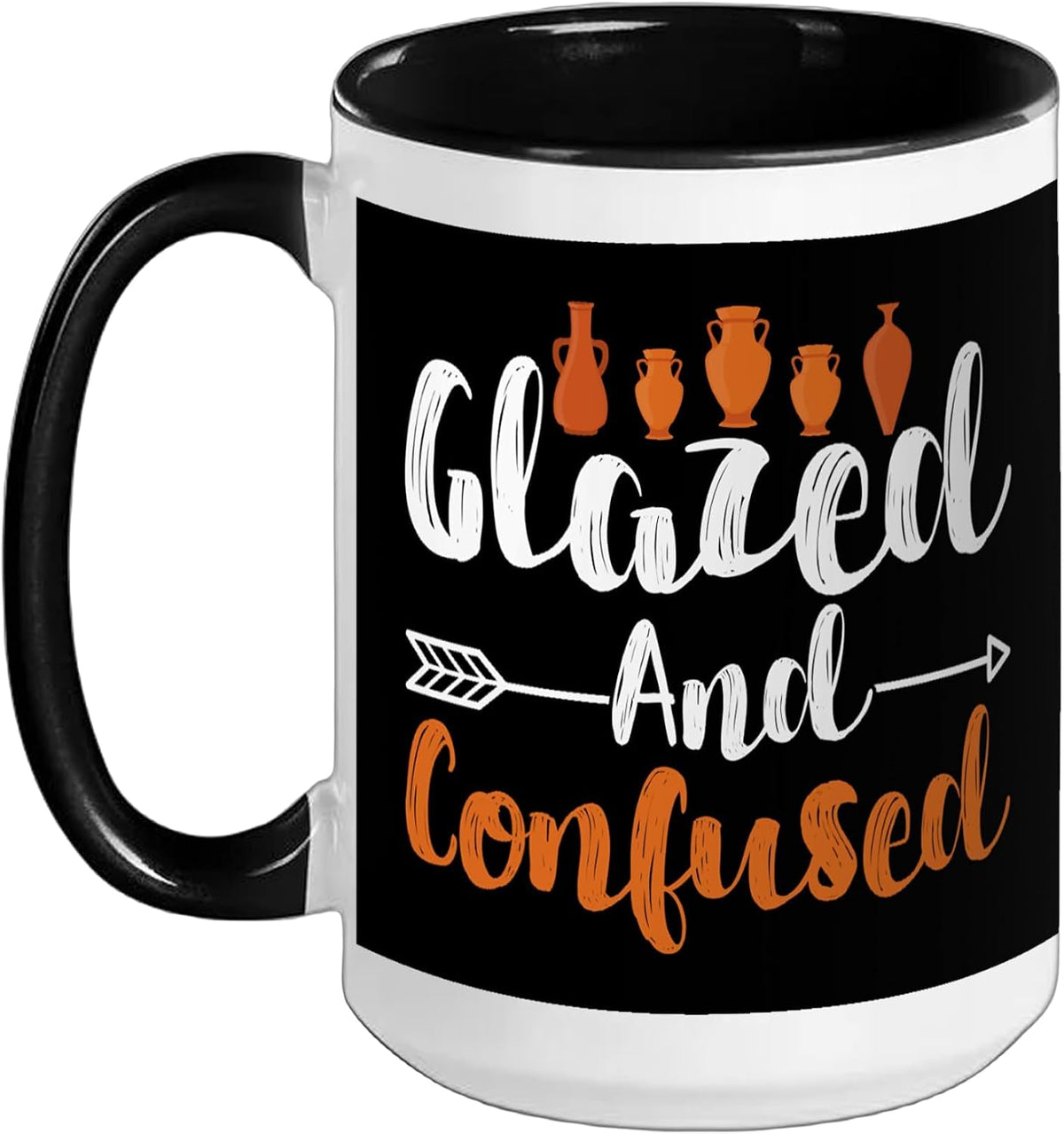 Glazed And Confused - Pottery Artist Potter Clay Maker Ceramic Mug