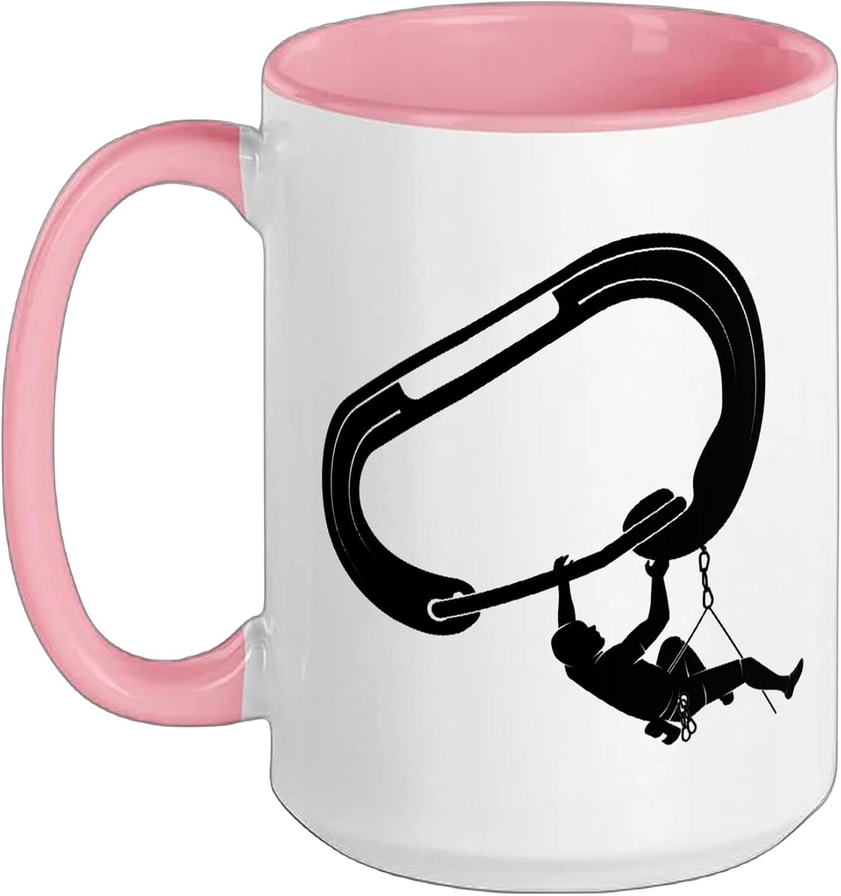 Climbing, Bouldering, Rock Climbing, Climbers Ceramic Mug