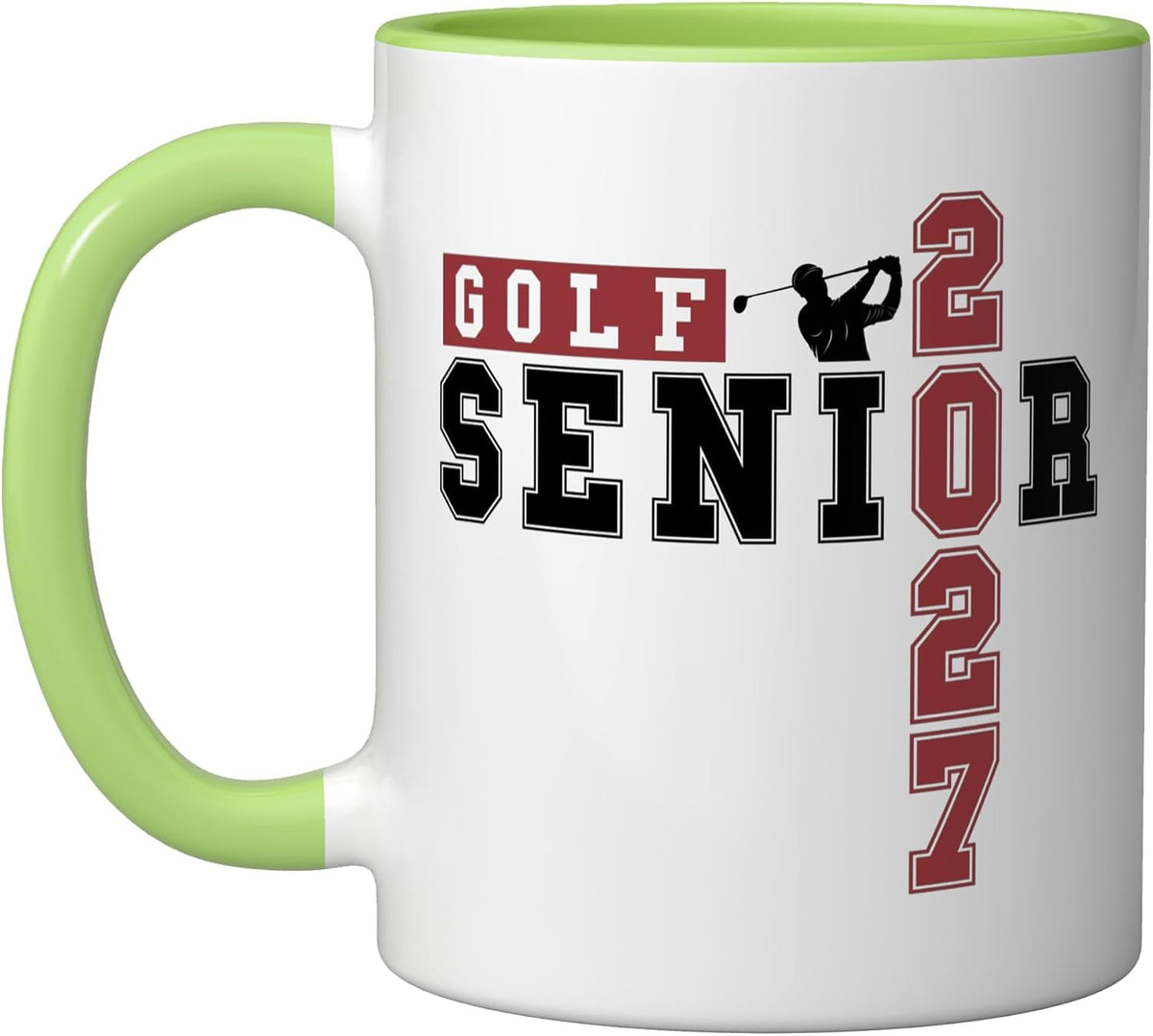 Golf Senior Night Golfing Senior 2027 Graduation 113 Ceramic Mug