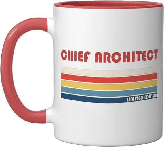 Chief Architect Limited Edition Retro Ceramic Mug