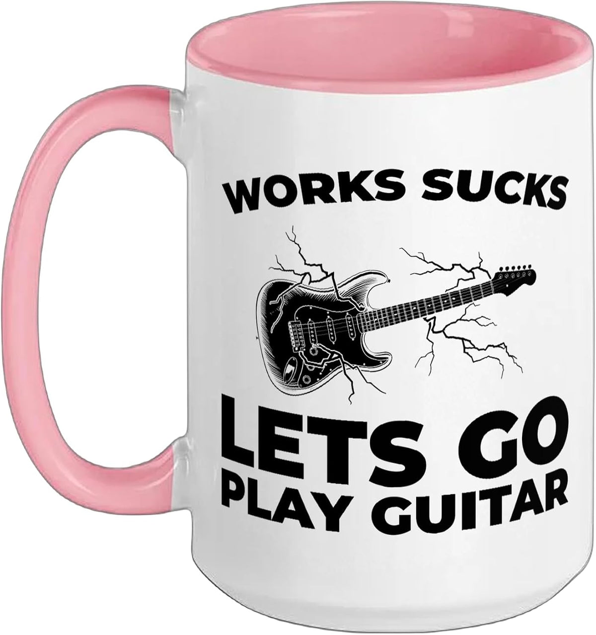 E Guitar Guitarist - Electric Guitar Ceramic Mug