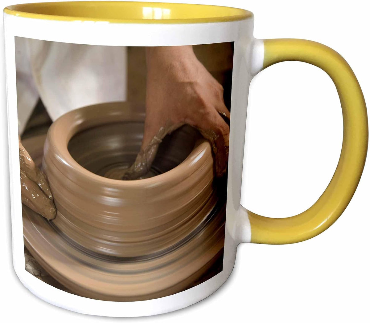 Nicaragua, Catarina. Pottery Wheel & Clay Ceramic Mug