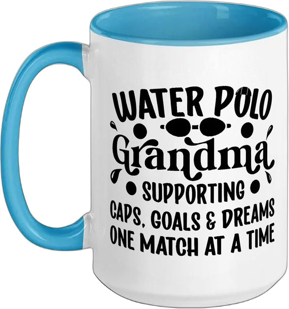 Water Polo Grandma Proud Water Polo Player Grandmother Ceramic Mug