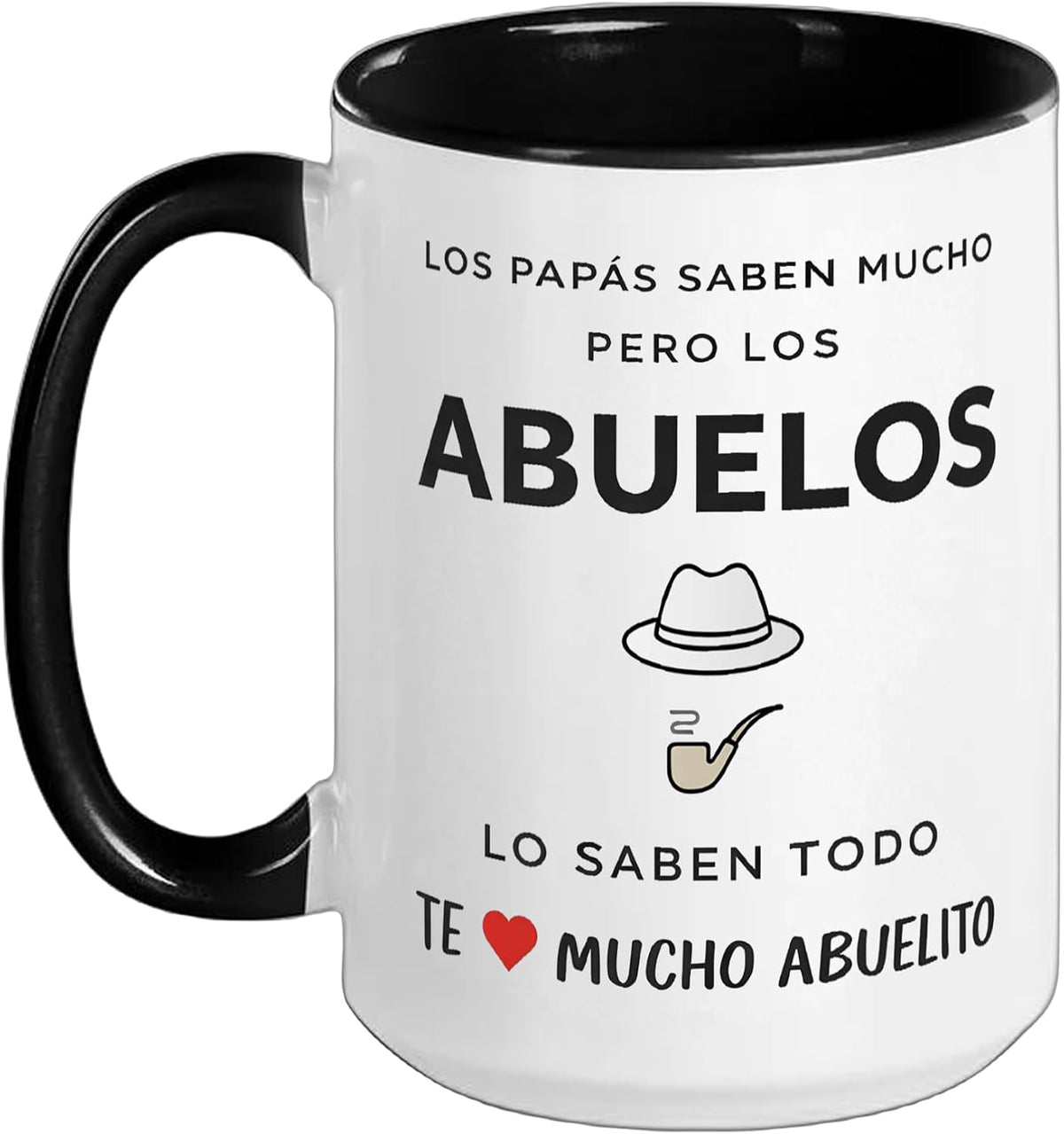 Taza De Regalo Para Abuelo Mejor Abuelito Dia Del Padre Ceramic Mug