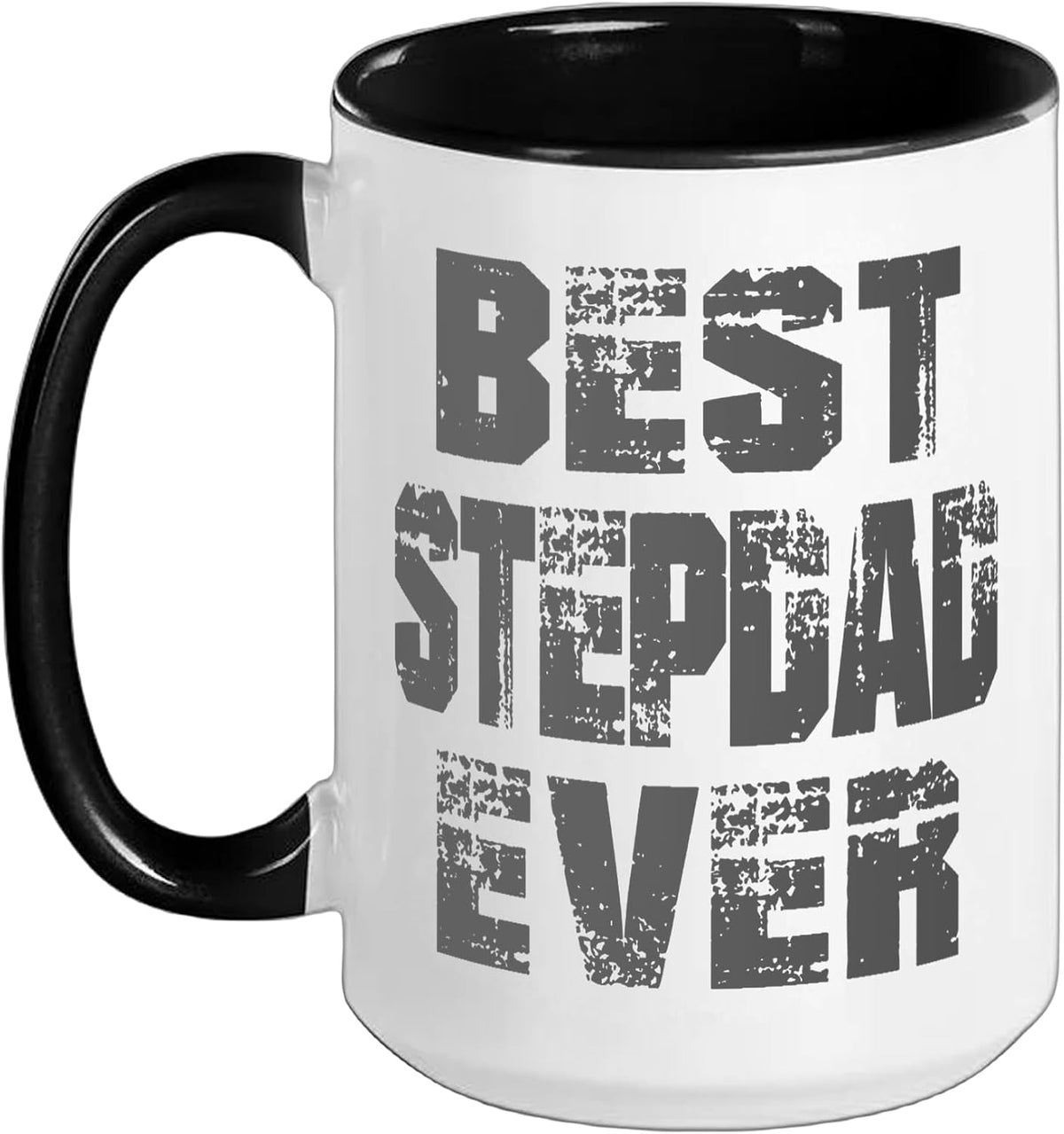 Best Stepdad Ever Funny Step Dad Fathers Day Vintage Ceramic Mug