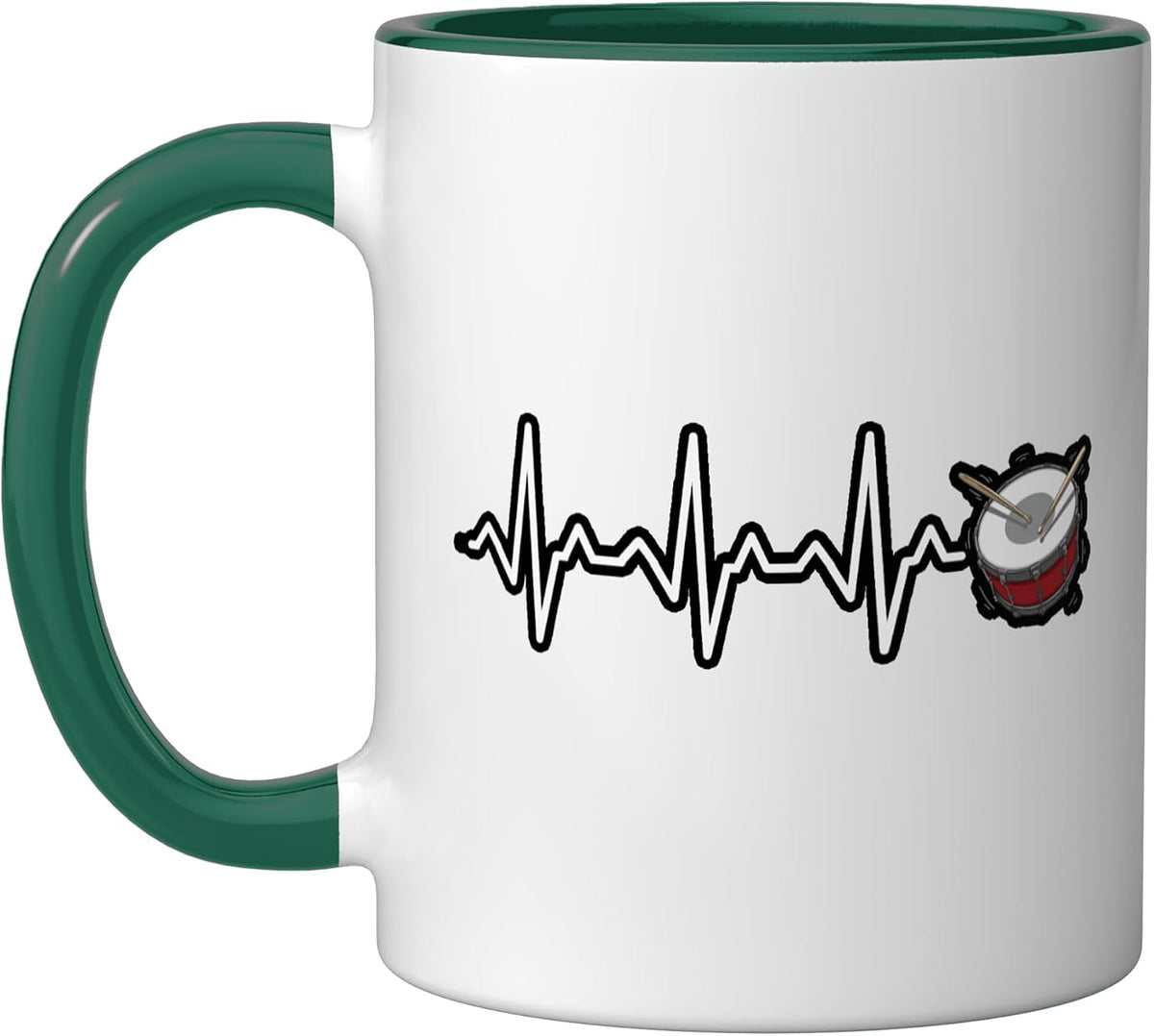 Drums Heartbeat Ceramic Mug