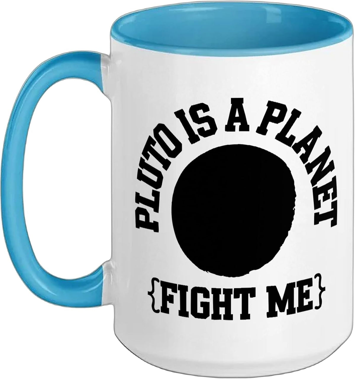 Pluto Never Forget Planet Space Astronomer Astronomy Ceramic Mug