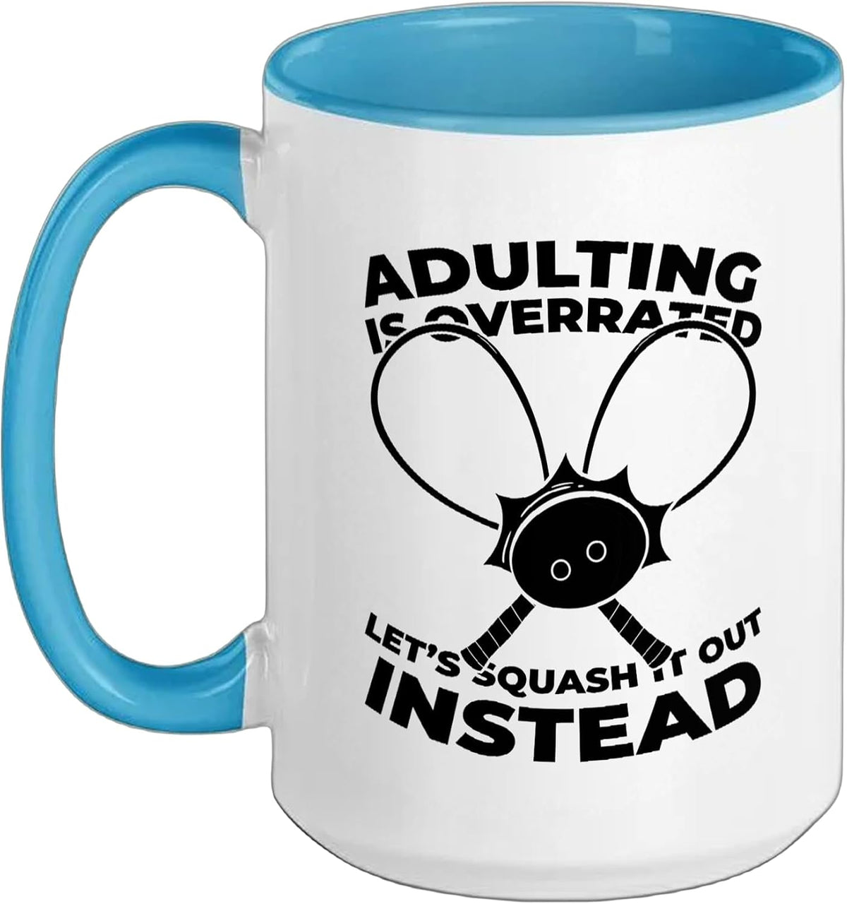 Squash Racket Indoor Sport - Racquetball Ceramic Mug