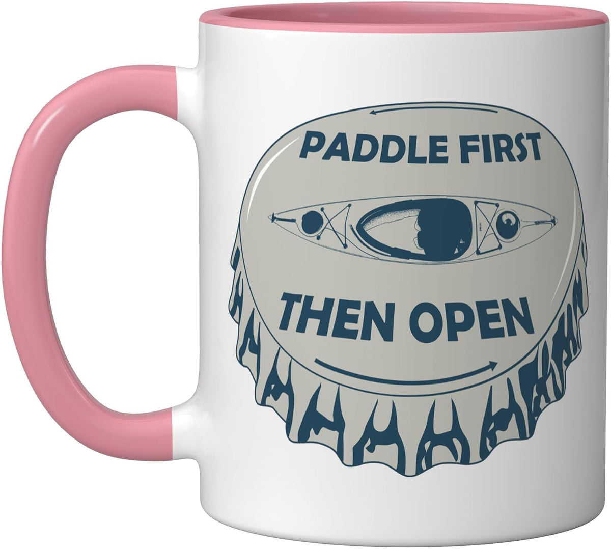 Paddle First Then Open Ceramic Mug