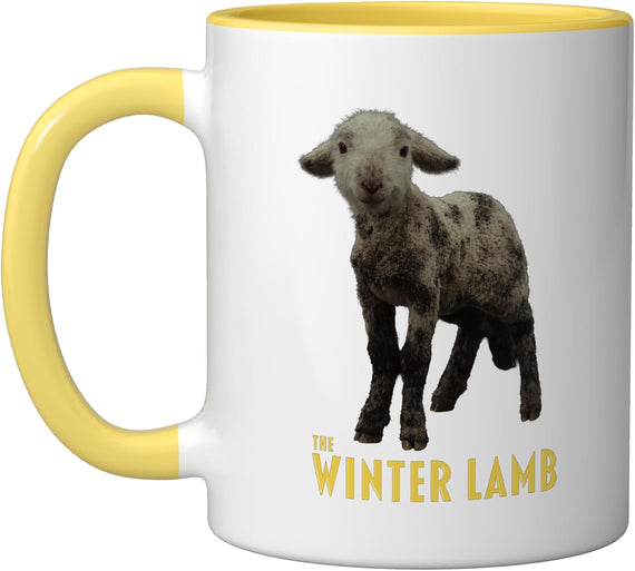 Winter Lamb Ceramic Mug