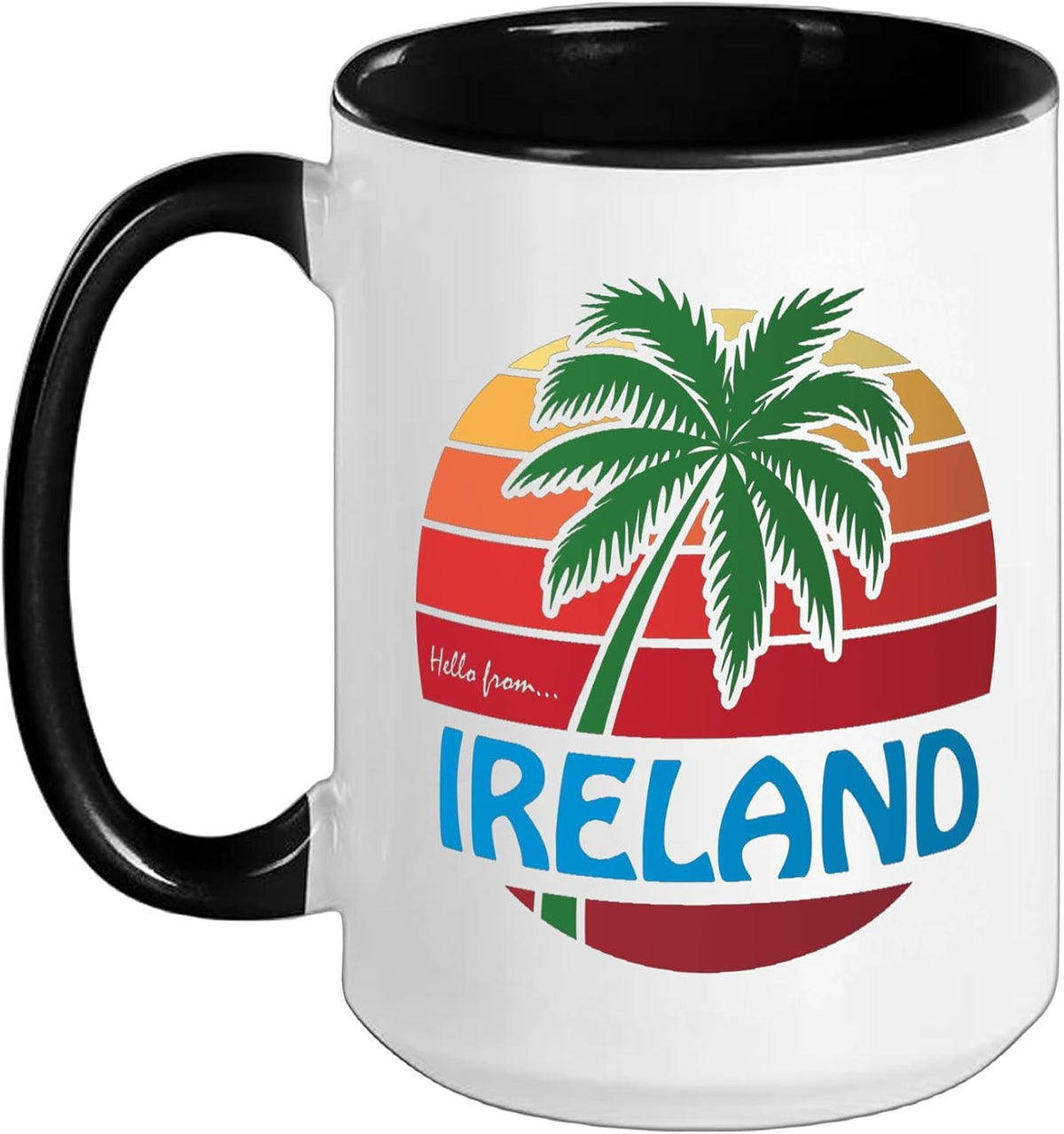 Ireland Retro Souvenir St. Patrick's Day Ceramic Mug