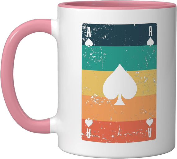 Ace Of Poker Or Skat Card Game Ceramic Mug