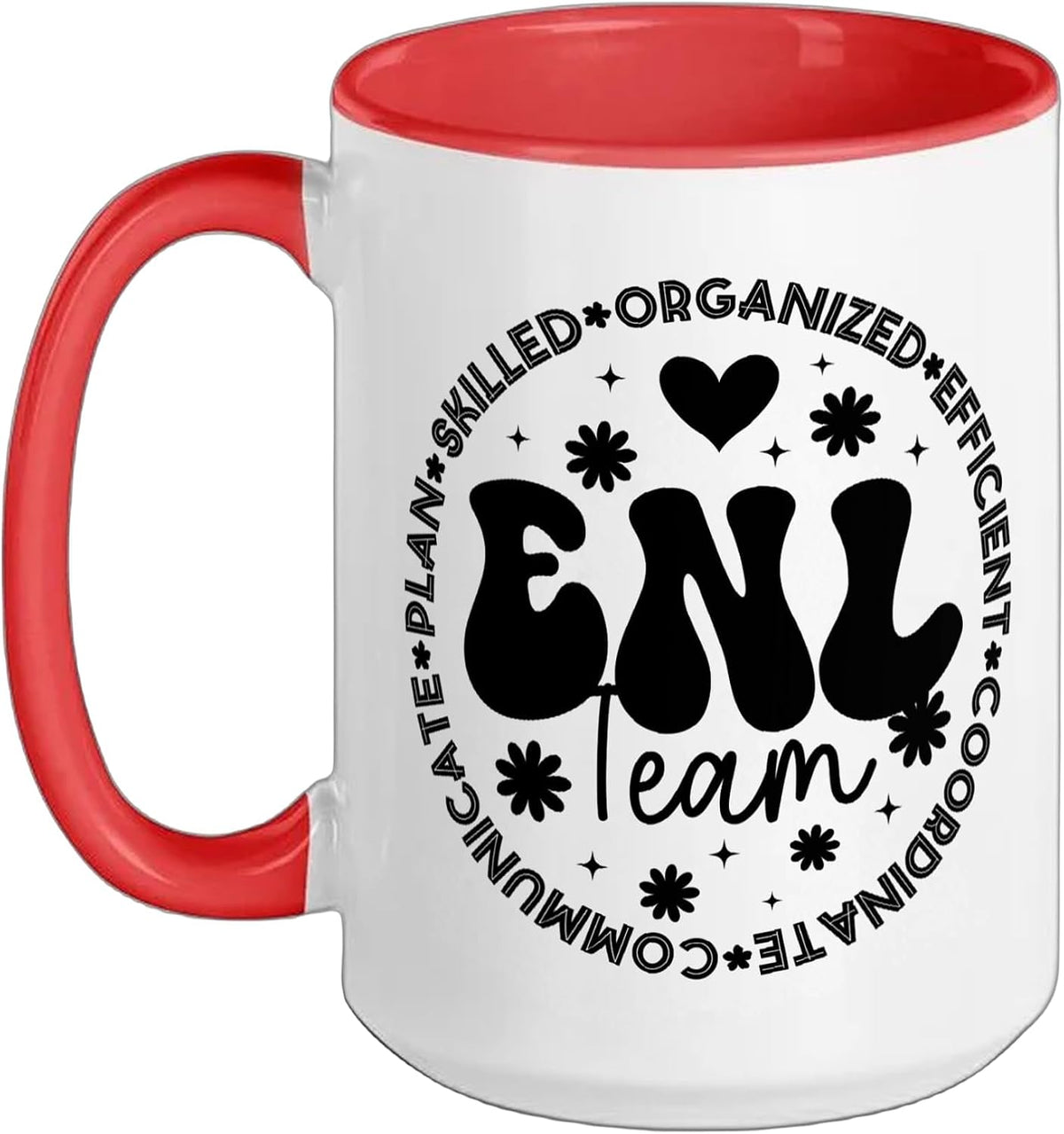 Enl Team Enl Teacher English As A New Language Enl Squad Ceramic Mug