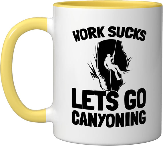 Canyoning Climbing - Adventure Outdoor Canyoning Ceramic Mug