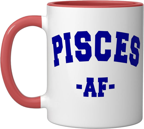 Pisces Astrology Zodiac Sign Decorations Women Men Kids Ceramic Mug
